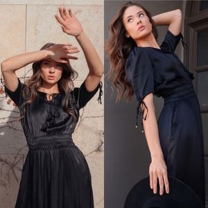 SOUK INDIGO Istanbul Black Dress